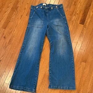 Anthropologie Wide leg pants